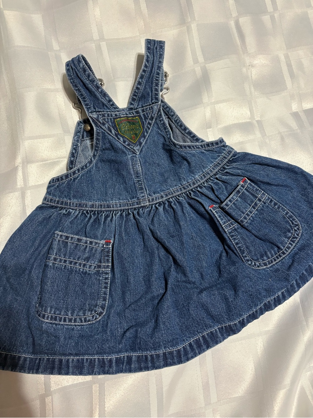 BABY GAP 3-6m denim dress - Picture 3 of 4